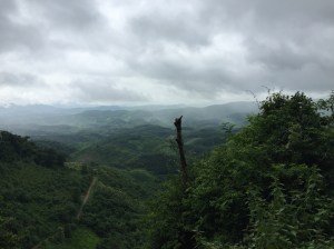 On the track to Hmong Village 