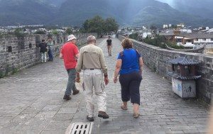 Ed, Anil and Kelly walking Dali Walls
