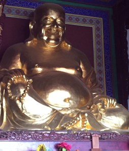 The smiling Buddha