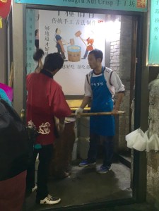Nut Crisp makers in action