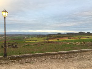 View of the valley from Villamayor