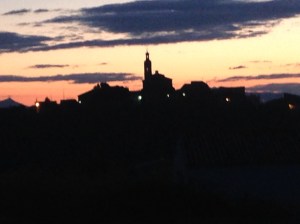 Torres del Rio at sunrise