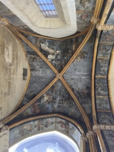 Ceiling murals San Pedro ruins