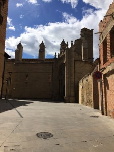 Viana old town streets
