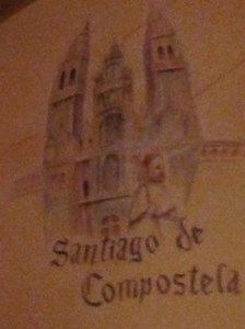 Artwork in the Albergue