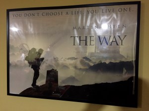 Poster for "The Way" signed by Martin Sheen