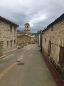 Narrow streets of Hontanas