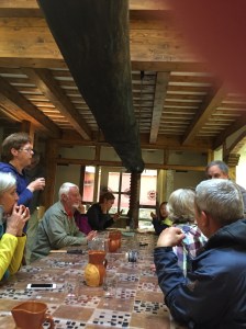 Listening to our host