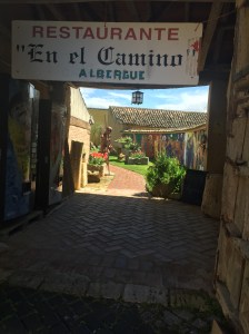 Entrance to Albergue "En el Camino"