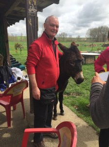 Gerry making friends