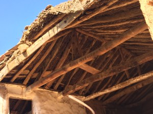 Fascinating roof at El Burgo Ranero