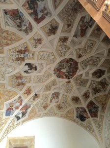 Beautiful ceiling in San Isidoro