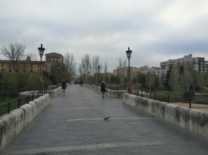 Crossing the Rio Barnesga