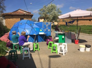 Our stop at the "Donativo"