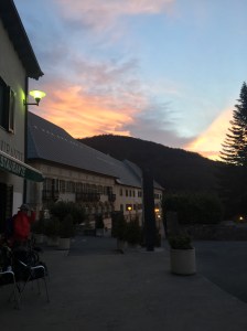 Sunrise in Roncavalles