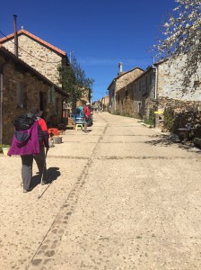 Nice street in Rabanal del Camiño
