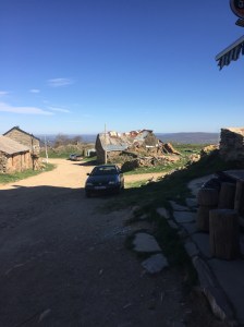 One of the village streets