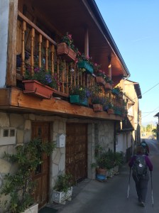 Quaint house on the road to Ponferrada