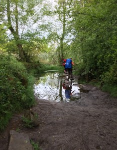Mud, water and rocks