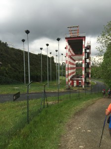Walking around the airport