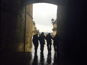 About to enter the Cathedral Plaza