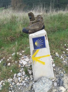 A one legged pilgrim?