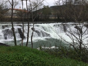 Wier at Huarte