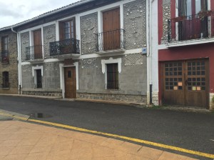 Houses decorated with seashells